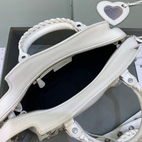 Balenciaga Neo Cagole XS Handbag In White, For Women, Women's Bags 15.3in/39cm 700451210B09104