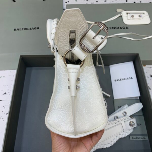 Balenciaga Neo Cagole XS Handbag In White, For Women, Women's Bags 15.3in/39cm 700451210B09104