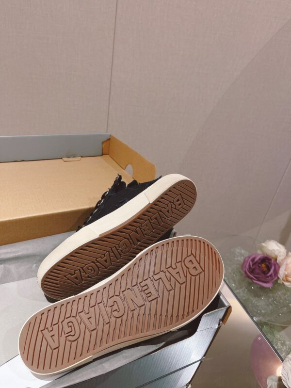 Balenciaga Paris Trainers Mule Black For Women