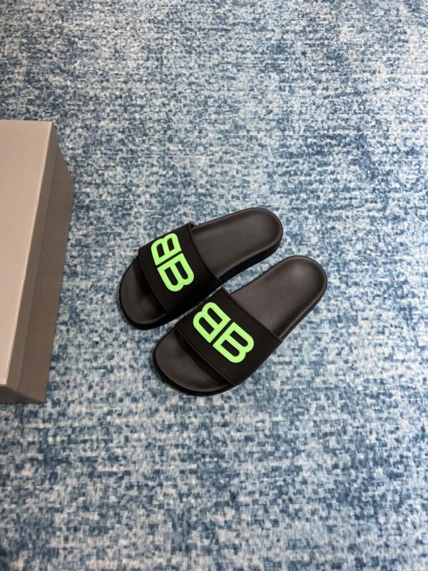 Balenciaga Pool Slide Sandal Black For Women
