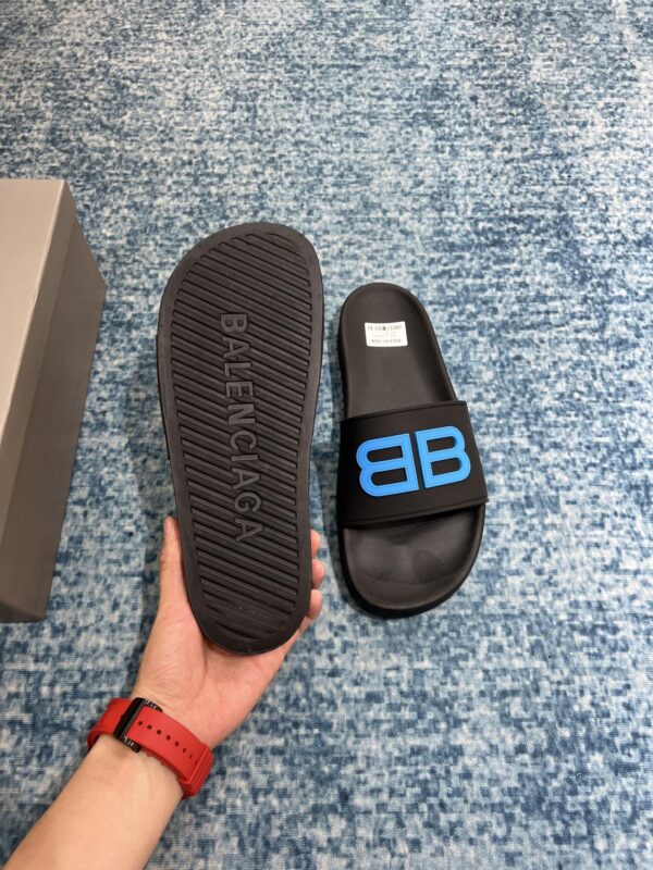 Balenciaga Pool Slide Sandal Black For Women