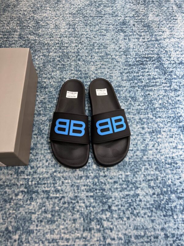 Balenciaga Pool Slide Sandal Black For Women