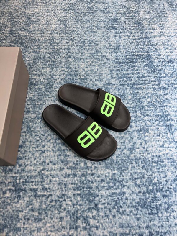 Balenciaga Pool Slide Sandal Black For Women