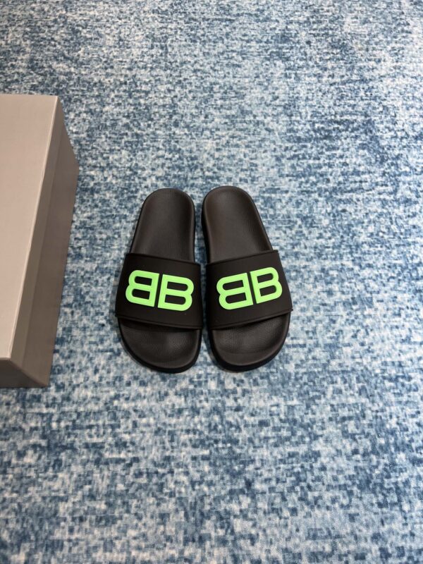 Balenciaga Pool Slide Sandal Black For Women