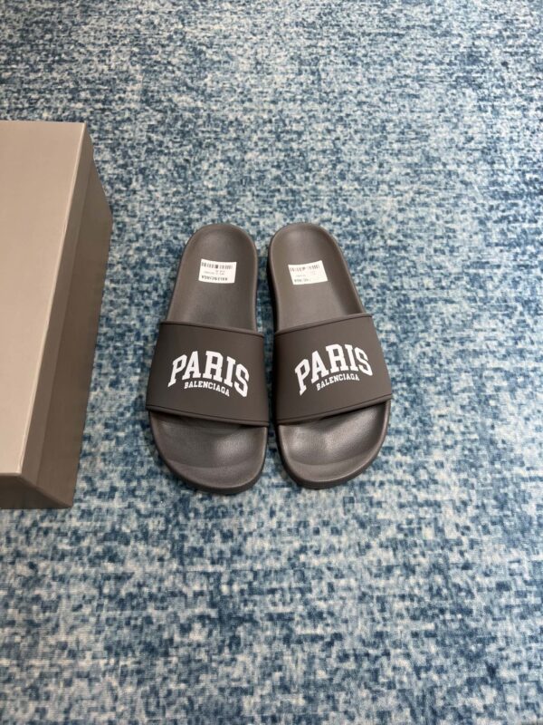 Balenciaga Pool Slide Sandal Grey For Women
