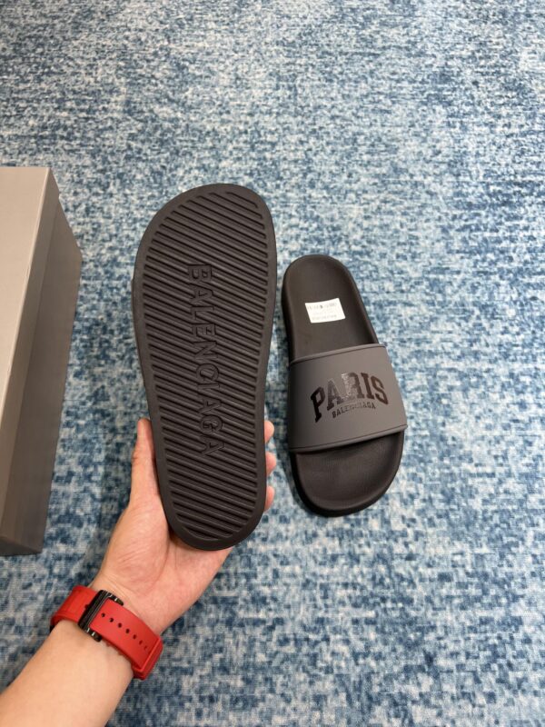 Balenciaga Pool Slide Sandal Grey For Women