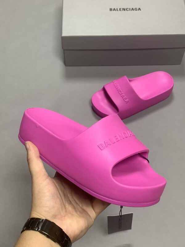 Balenciaga Pool Slide Sandal Pink For Women