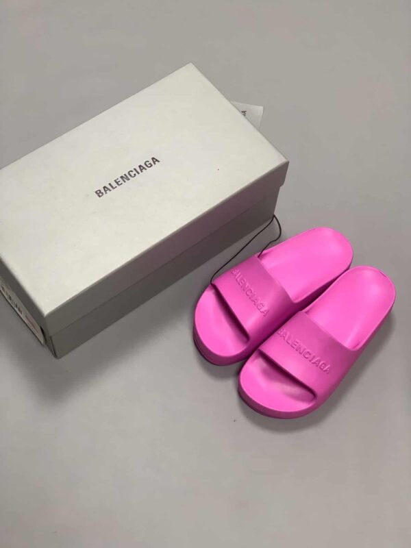 Balenciaga Pool Slide Sandal Pink For Women