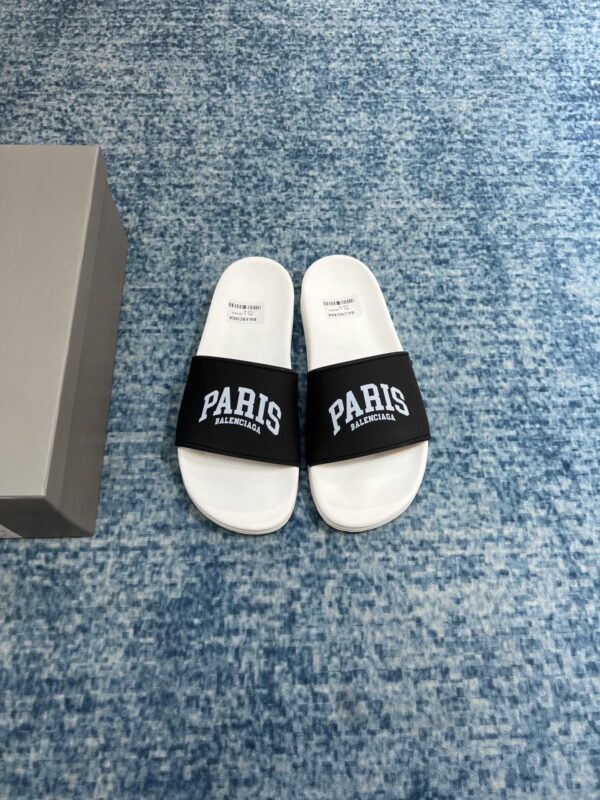 Balenciaga Pool Slide Sandal White For Women