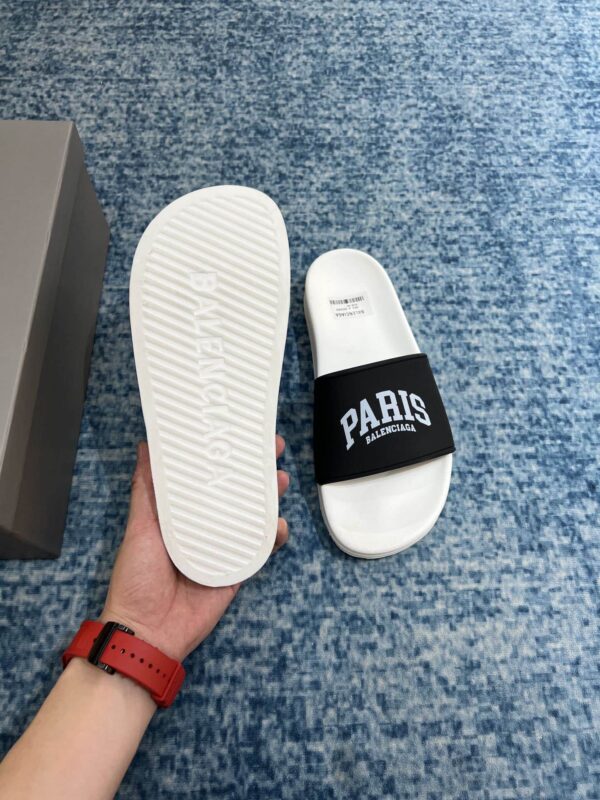 Balenciaga Pool Slide Sandal White For Women
