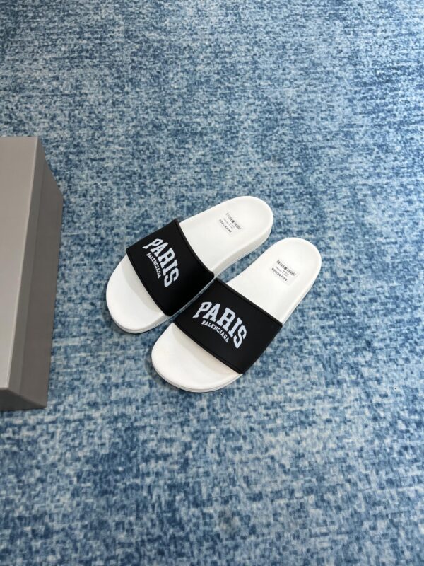 Balenciaga Pool Slide Sandal White For Women