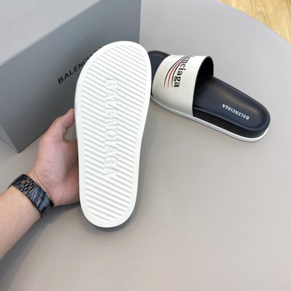 Balenciaga Pool Slide Sandal White For Women