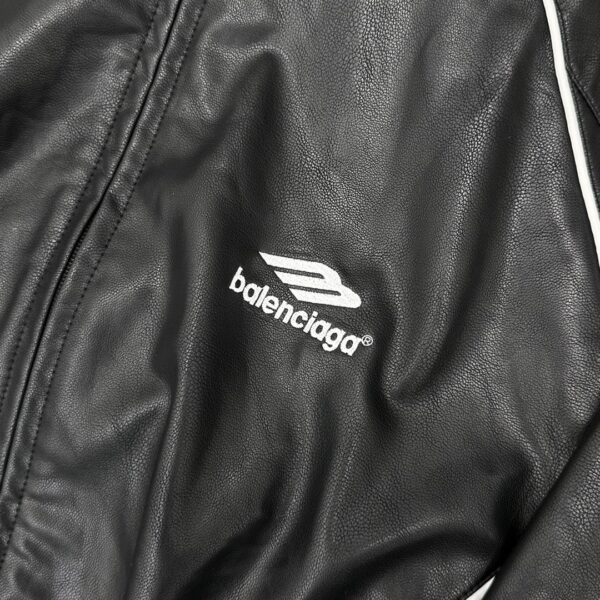 Balenciaga Reflective Plain Umbrella Jacket Black For Women