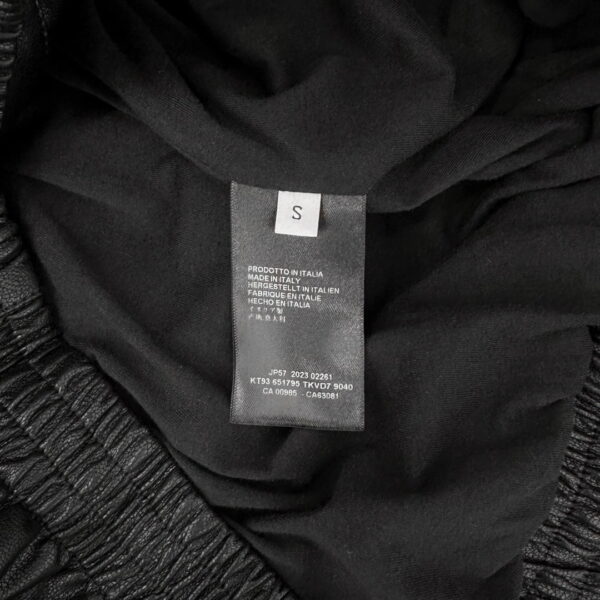 Balenciaga Reflective Plain Umbrella Jacket Black For Women