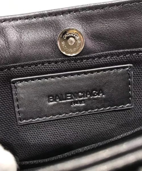 Balenciaga Satin Crossbody Shoulder Bag In Black, For Women, Women's Bags 10.2in/26cm