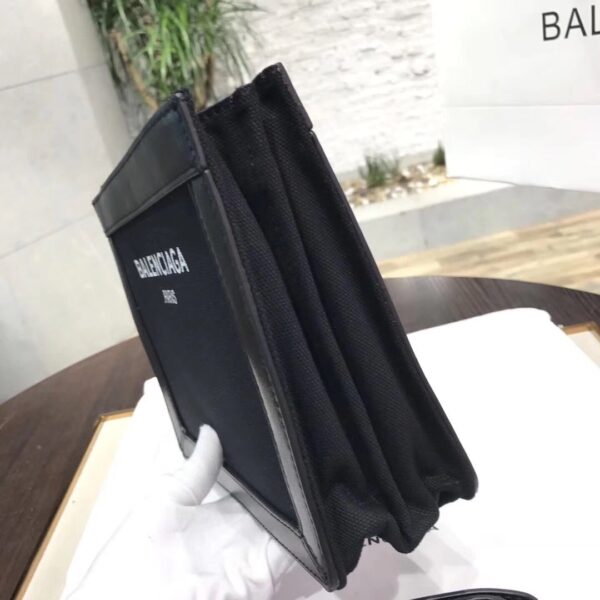 Balenciaga Satin Crossbody Shoulder Bag In Black, For Women, Women's Bags 10.2in/26cm