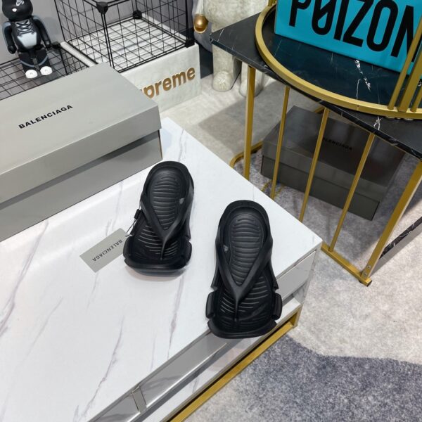 Balenciaga Slide Sandal Black For Women