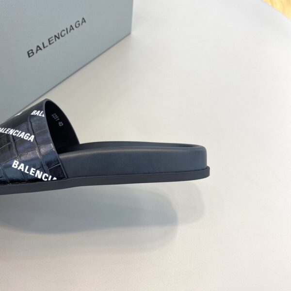 Balenciaga Slide Sandal Black For Women