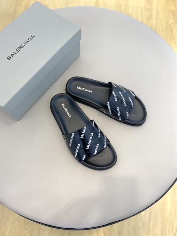 Balenciaga Slide Sandal Black For Women