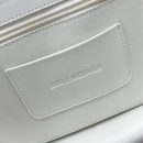Balenciaga Small Mag Basket Bag White/Black For Women 11in/28cm
