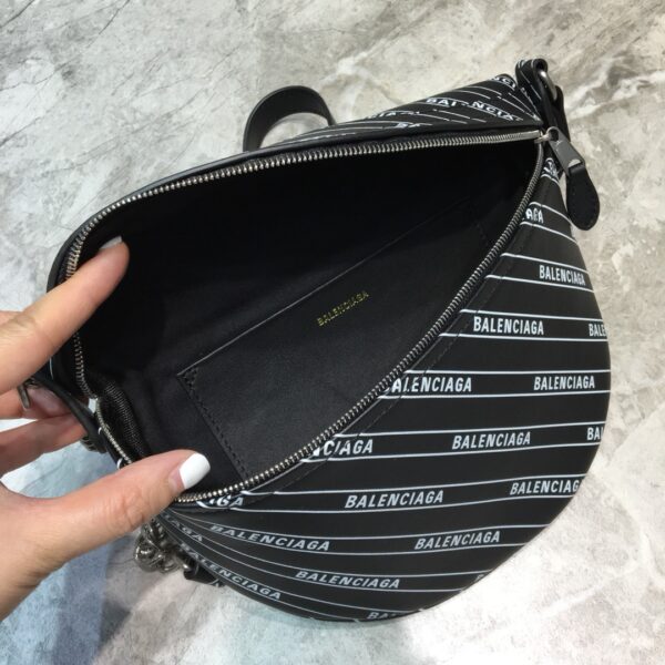 Balenciaga Souvenir XS Belt Bag In Black, For Women, Women's Bags 9.5in/24cm