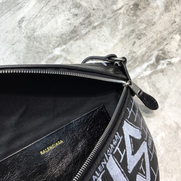 Balenciaga Souvenir XS Belt Bag In Black, For Women, Women's Bags 9.5in/24cm