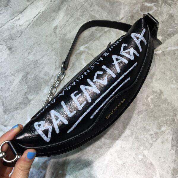 Balenciaga Souvenir XS Belt Bag In Black, For Women, Women's Bags 9.5in/24cm
