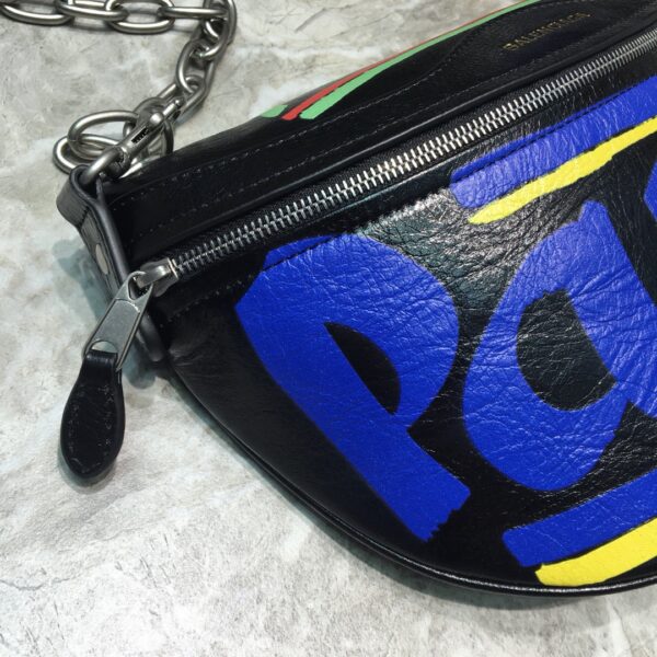 Balenciaga Souvenir XS Belt Bag In Black, For Women, Women's Bags 9.5in/24cm