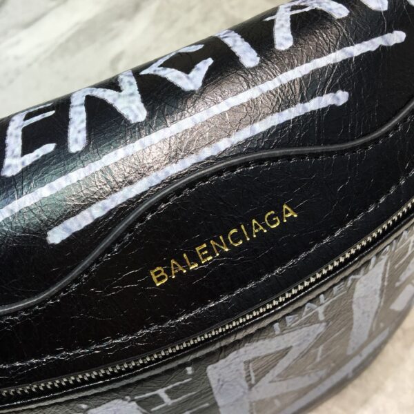 Balenciaga Souvenir XS Belt Bag In Black, For Women, Women's Bags 9.5in/24cm
