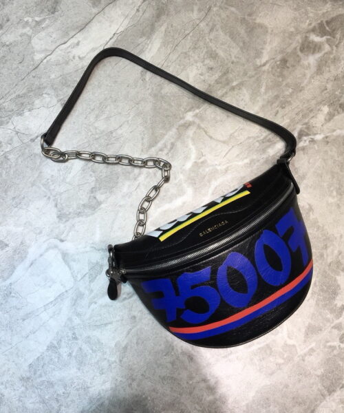 Balenciaga Souvenir XS Belt Bag In Black, For Women, Women's Bags 9.5in/24cm