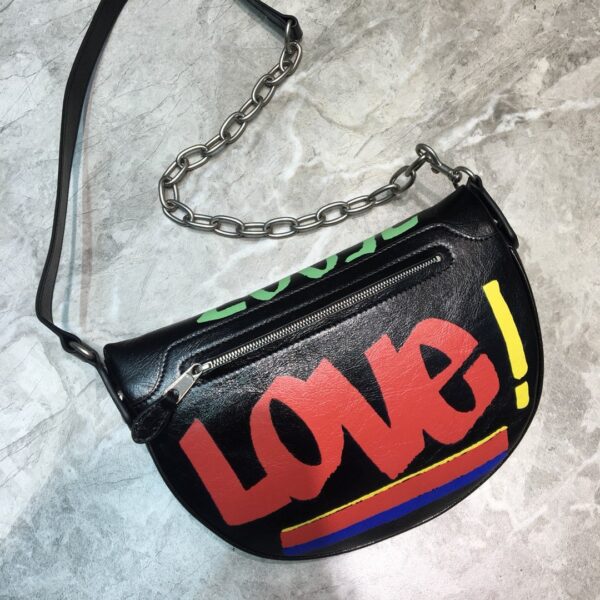 Balenciaga Souvenir XS Belt Bag In Black, For Women, Women's Bags 9.5in/24cm