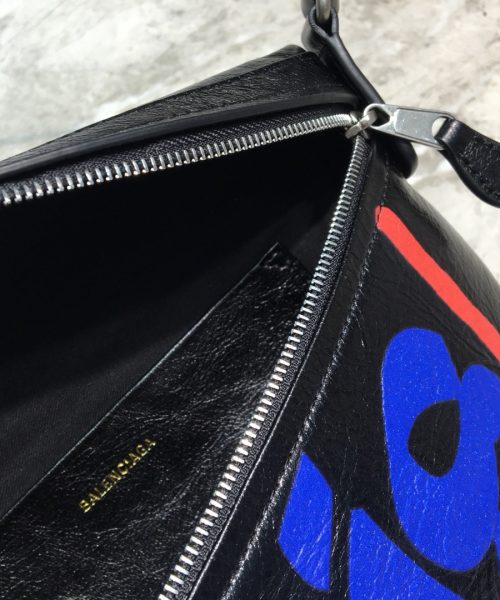 Balenciaga Souvenir XS Belt Bag In Black, For Women, Women's Bags 9.5in/24cm