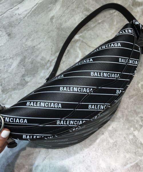 Balenciaga Souvenir XS Belt Bag In Black, For Women, Women's Bags 9.5in/24cm