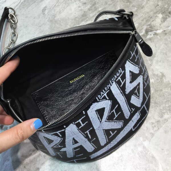 Balenciaga Souvenir XS Belt Bag In Black, For Women, Women's Bags 9.5in/24cm