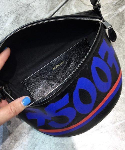 Balenciaga Souvenir XS Belt Bag In Black, For Women, Women's Bags 9.5in/24cm