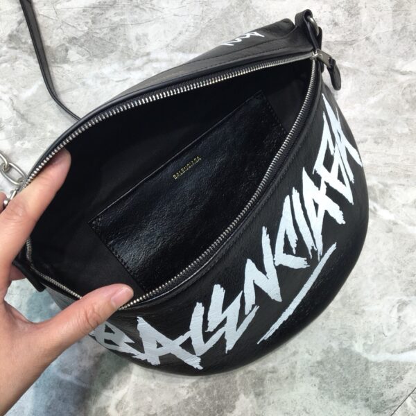 Balenciaga Souvenir XS Belt Bag In Black, For Women, Women's Bags 9.5in/24cm