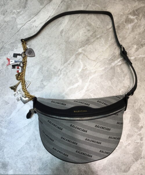 Balenciaga Souvenir XS Belt Bag In Gray, For Women, Women's Bags 9.5in/24cm