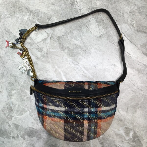 Balenciaga Souvenir XS Belt Bag In Multicolor, For Women, Women's Bags 9.5in/24cm