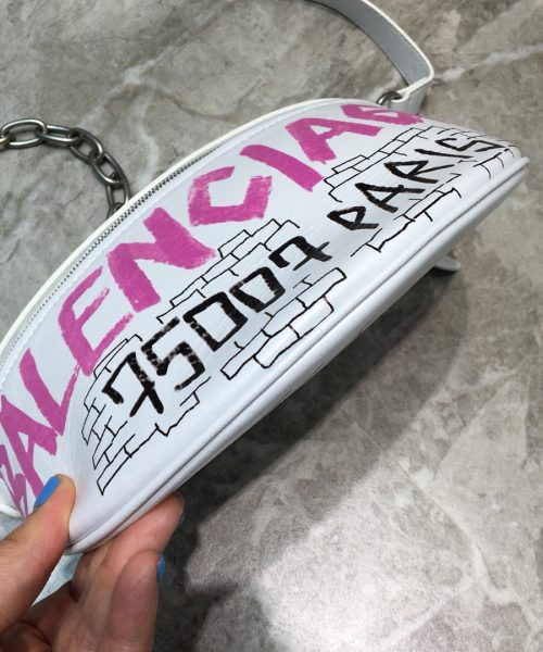 Balenciaga Souvenir XS Belt Bag In White, For Women, Women's Bags 9.5in/24cm