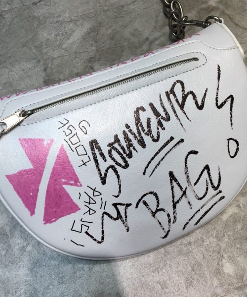 Balenciaga Souvenir XS Belt Bag In White, For Women, Women's Bags 9.5in/24cm