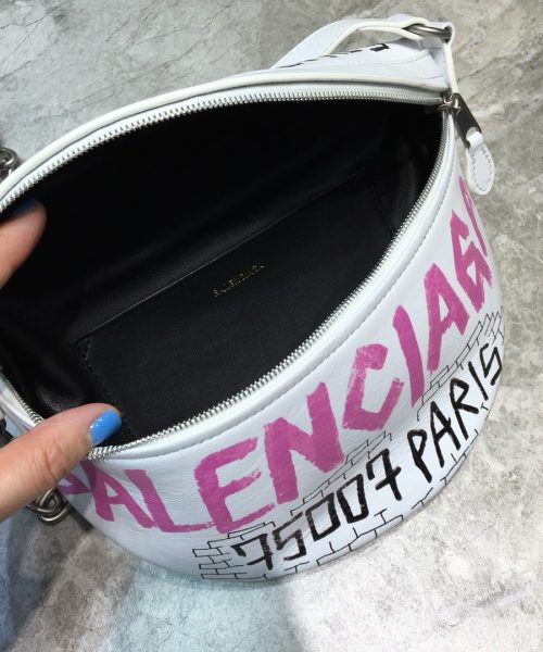 Balenciaga Souvenir XS Belt Bag In White, For Women, Women's Bags 9.5in/24cm