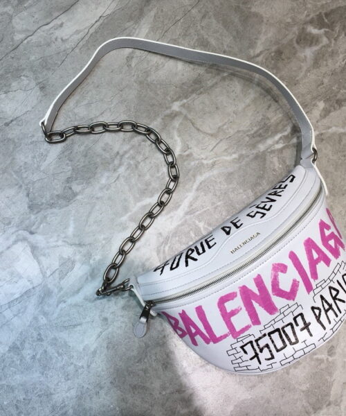 Balenciaga Souvenir XS Belt Bag In White, For Women, Women's Bags 9.5in/24cm