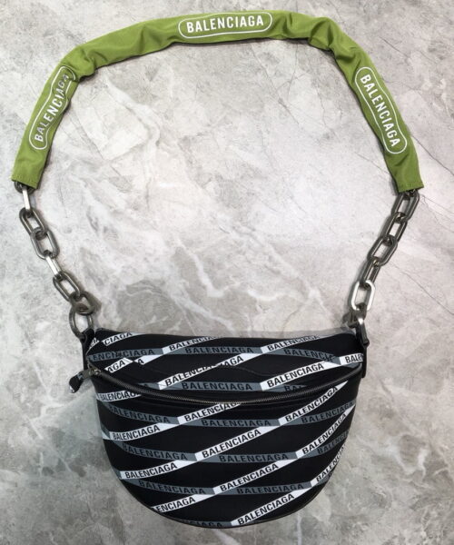 Balenciaga Souvenir XXS Belt Bag In Black, For Women, Women's Bags 11.8in/30cm