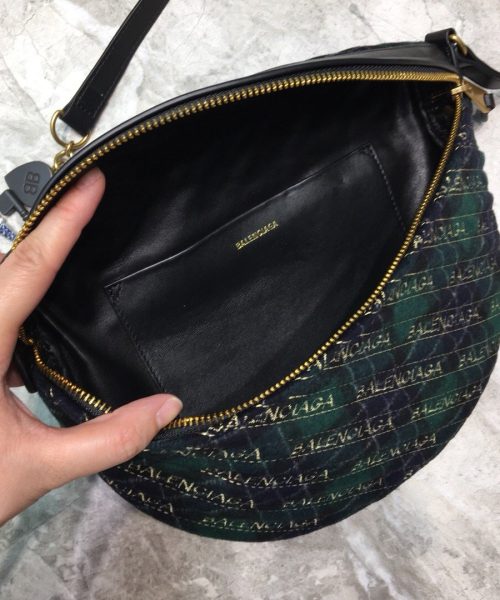 Balenciaga Souvenir XXS Belt Bag In Black, For Women, Women's Bags 11.8in/30cm