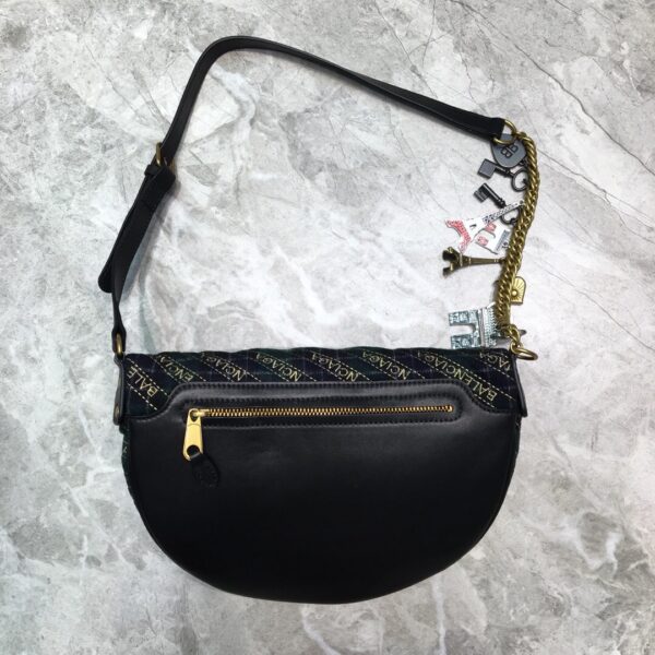 Balenciaga Souvenir XXS Belt Bag In Black, For Women, Women's Bags 11.8in/30cm