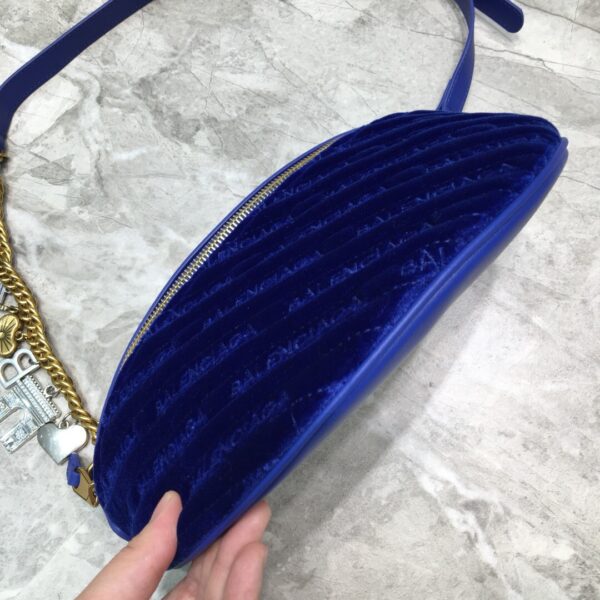 Balenciaga Souvenir XXS Belt Bag In Blue, For Women, Women's Bags 11.8in/30cm