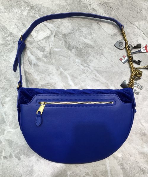 Balenciaga Souvenir XXS Belt Bag In Blue, For Women, Women's Bags 11.8in/30cm