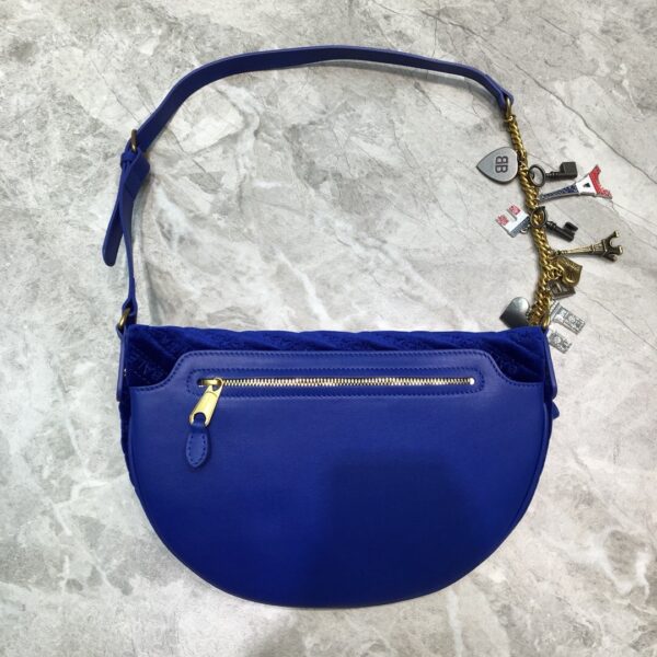 Balenciaga Souvenir XXS Belt Bag In Blue, For Women, Women's Bags 11.8in/30cm