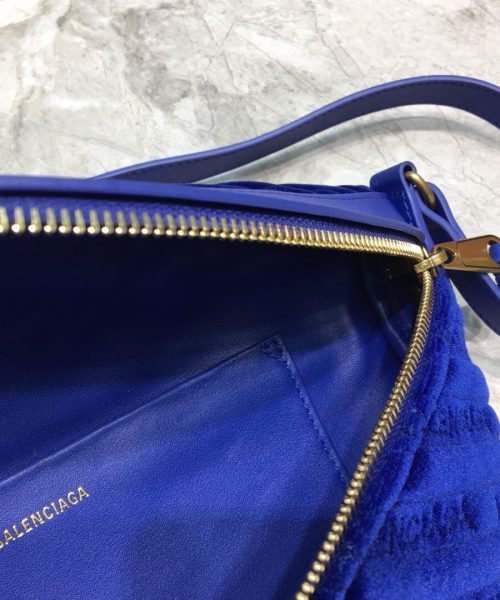 Balenciaga Souvenir XXS Belt Bag In Blue, For Women, Women's Bags 11.8in/30cm