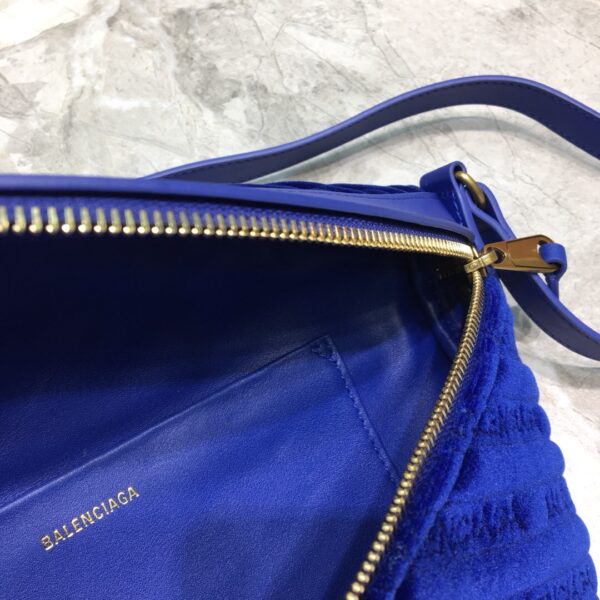Balenciaga Souvenir XXS Belt Bag In Blue, For Women, Women's Bags 11.8in/30cm